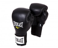 перчатки боксерские тренировочные everlast 141, 16 унций черные