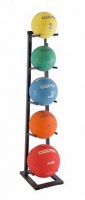 стойка для хранения мячей змк эконом на 5 шт., односторонняя, стационарная