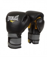 перчатки боксерские тренировочные everlast pro leather strap 10 унций
