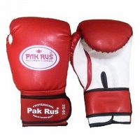боксерские перчатки pr-11-008 красные